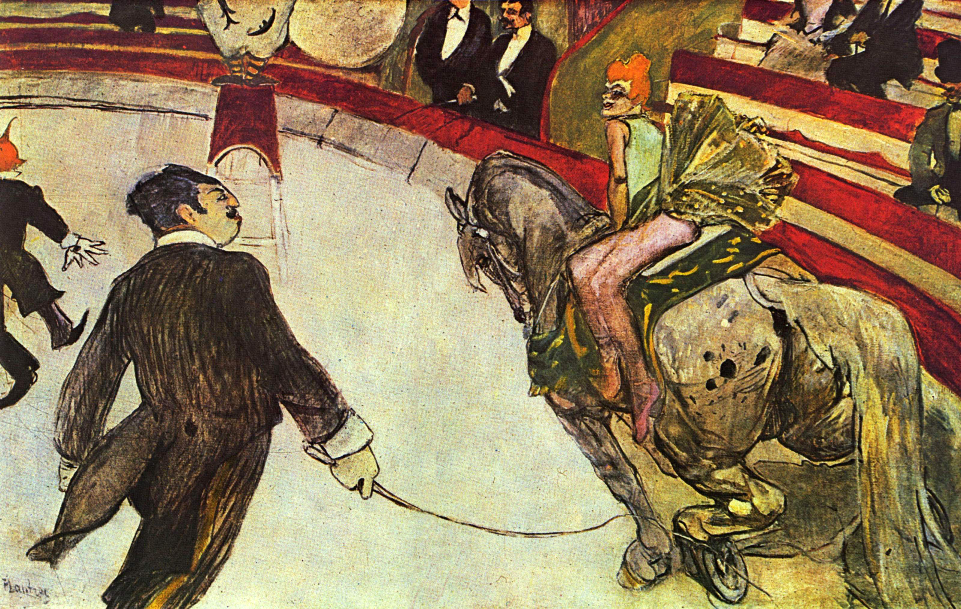 Анри Тулуз-Лотрек Наездница в цирке Фернандо. 1888г